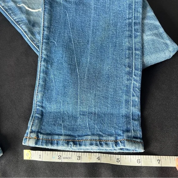 Men’s American Eagle Outfitters Airflex Slim Fit Blue Jeans 29x34 some flaws - Picture 6 of 11